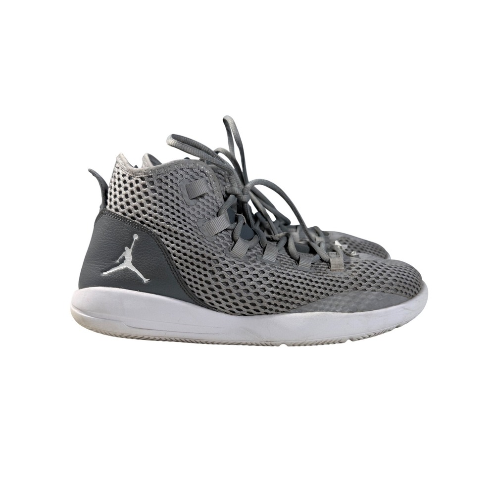 Jordan Fly Unlimited Mens Basketball Shoes Wolf Grey White High Top Size 10